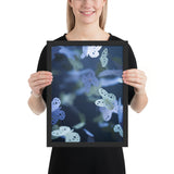 Tableau Papillon Abstrait HD