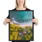 Tableau Maison sur Ile