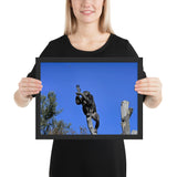 Tableau Animaux Chimpanzé Sur Sa Branche
