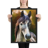 Tableau Peinture Tête de Cheval (XXL)