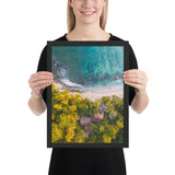 Tableau Arbre Maison Paradisiaque