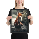 Tableau Enfant Renard Animaux