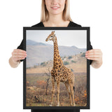 Tableau de Girafe Dans La Savane