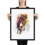 Tableau Chevaux Cheval Abstrait