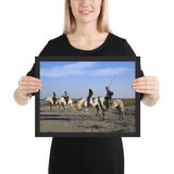 Tableau Design Chevaux Camargue