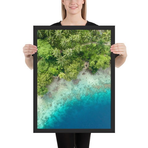 Tableau Paysage Exotique Espace Vert