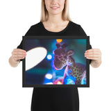 Tableau Animaux Girafe Coloré