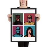 Tableau andy warhol heros