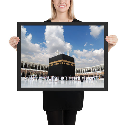 tableau déco kaaba