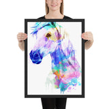 Tableau Cheval Moderne Coloré