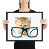 tableau chat moderne rigolo