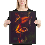 Tableau Pieuvre aux longues tentacules