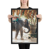 Tableau Elephant Design Indien