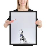 Tableau Dalmatien dressé