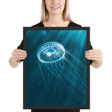 Tableau de Méduse Illuminée (en Apesanteur)