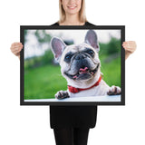 Tableau Bulldog Le Smile