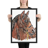 Tableau Chevaux  Dessin Cheval