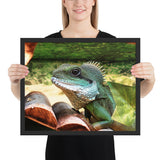 Tableau Dragon Chinois Verdâtre