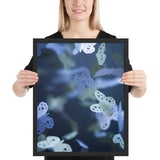 Tableau Papillon Abstrait Moderne