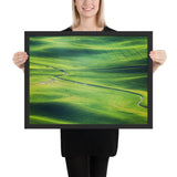 Tableau Vert Paysage