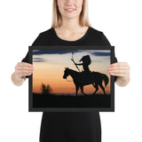 Tableau déco Cheval Indien