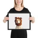 Tableau Chien Déguisé et Ridicule