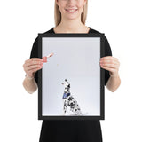 Tableau Dalmatien Blanc et Noir
