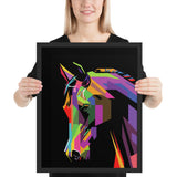 Tableau Déco Cheval Coloré