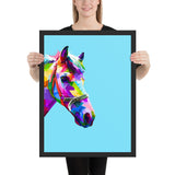 Tableau Cheval Pop Art XXL