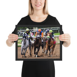 Tableau Chevaux De Course Hippique (Longchamp)