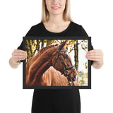 Tableau Tête de Cheval Petit Cadre