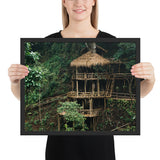 Tableau jungle la cabane surprenante