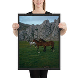 Tableau Déco Chevaux Sauvages