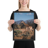 Tableau Animaux Africain Girafe