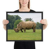 Tableau Rhinocéros qui Charge