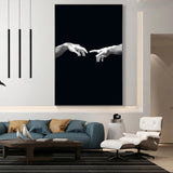Tableau Sculpture Main de David