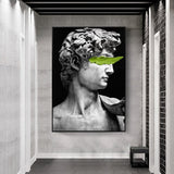 Tableau Sculpture Grey David Vert