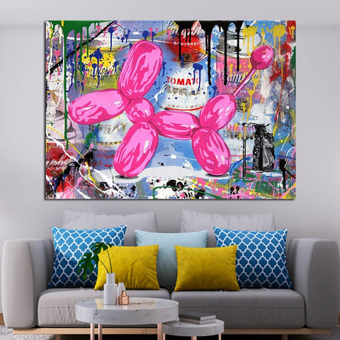 Toile Jeff Koons