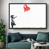 tableau banksy ballon