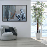 tableau banksy reproduction