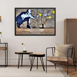 tableau deco banksy