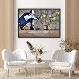 achat banksy tableau