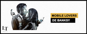 Banksy Mobile Lovers