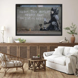 reproduction tableau banksy