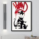 banksy gangsta rat