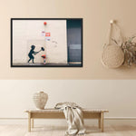 tableau graffiti banksy