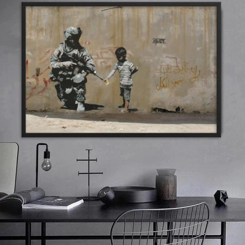 banksy oeuvre soldat