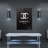 Tableau Chanel Noir et argent