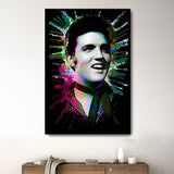 Tableau Elvis Presley En couleur