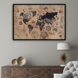 tableaux de carte du monde